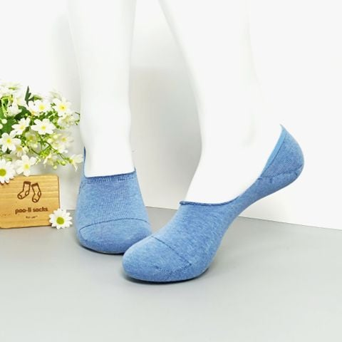 Vớ giấu màu trơn xanh dương