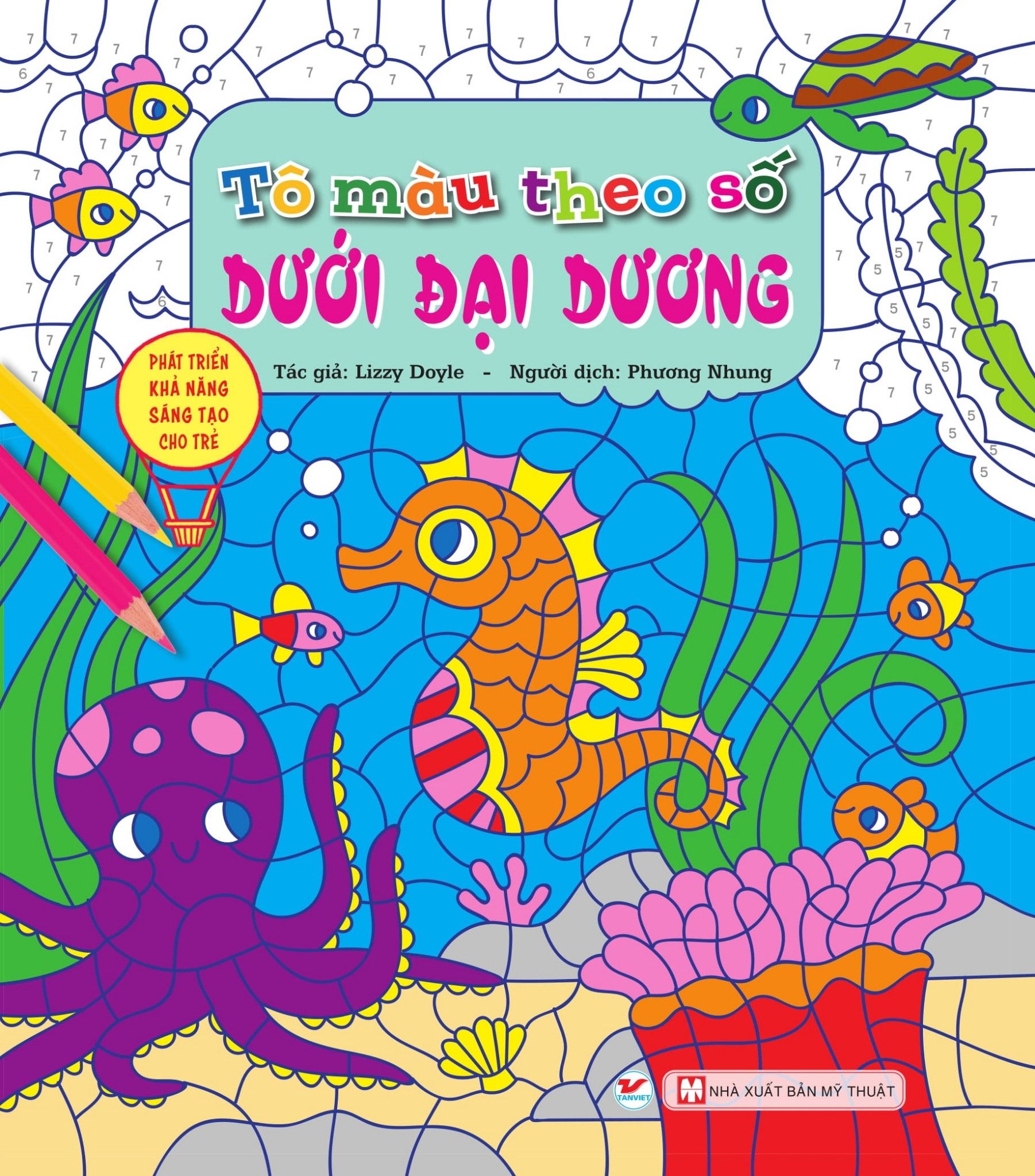 Chia sẻ hơn 58 về tranh tô màu đại dương hay nhất  trieuson5