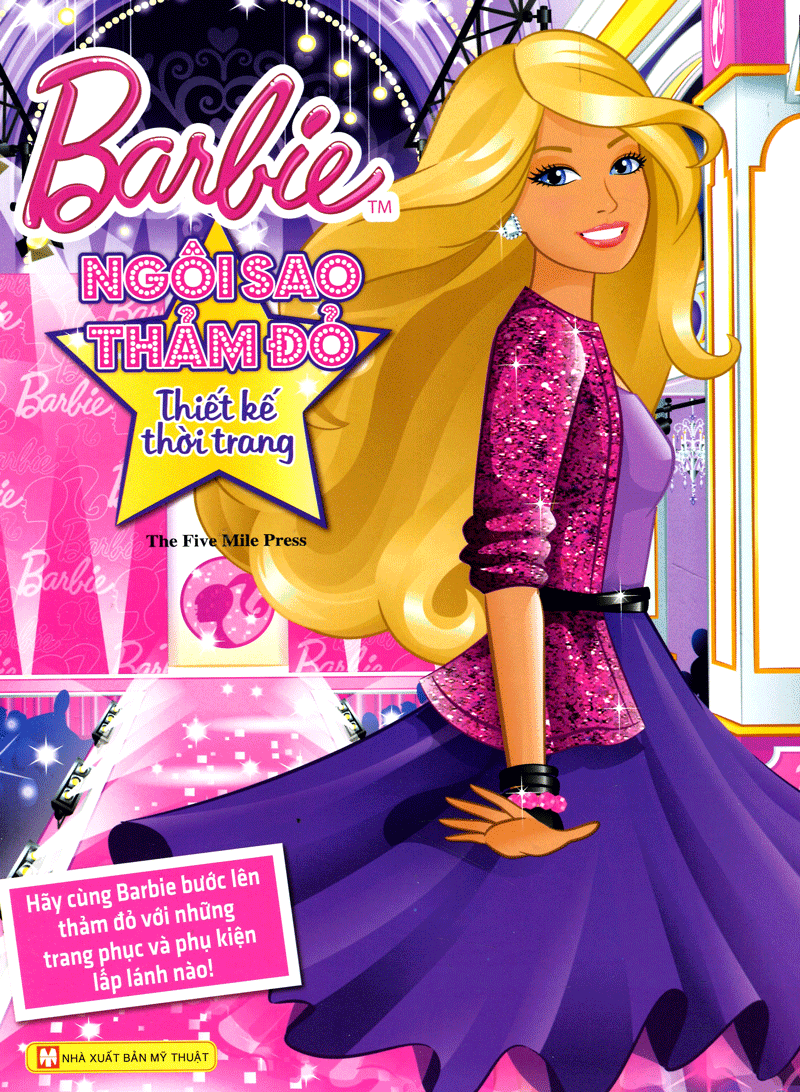 Barbie Thiết Kế Thời Trang - Ngôi Sao Thảm Đỏ – Nhà sách Tân Việt