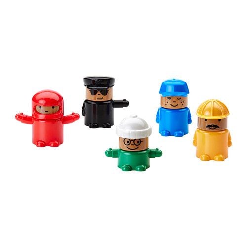 BỘ LEGO 5 NHÂN VẬT HOẠT HÌNH LILLABO IKEA