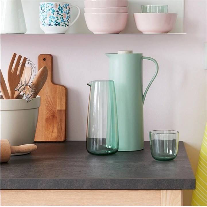 Phích giữ nhiệt IKEA Behovd màu xanh ngọc