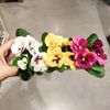 BỘ 3 CHẬU CÂY CẢNH PANSY FEJKA IKEA