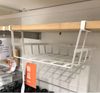 GIỎ KẸP CÀI CẠNH KỆ TỦ BẾP PALYCKE IKEA - ngang thấp
