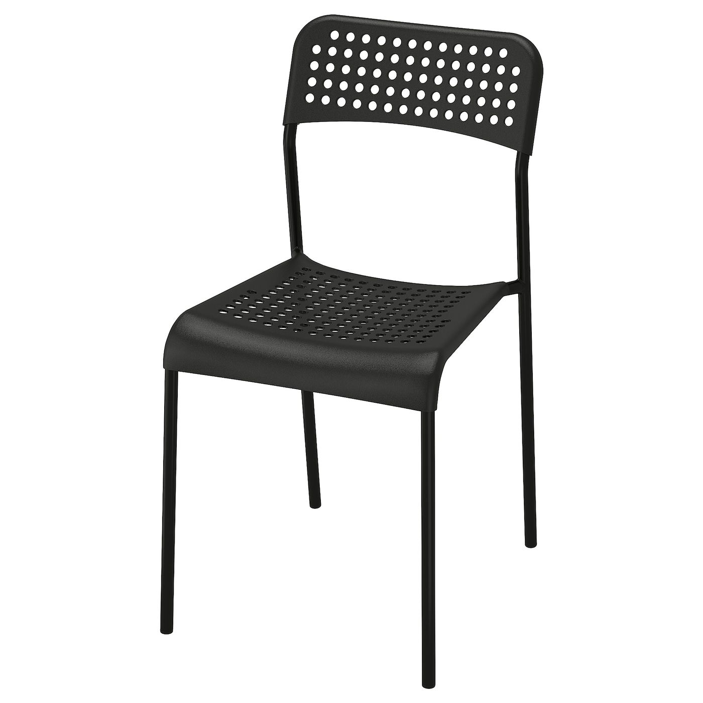 GHẾ TỰA LƯNG ADDE IKEA - ĐEN