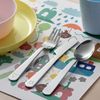 BỘ 3 DAO THÌA DĨA CHO BÉ FABLER IKEA