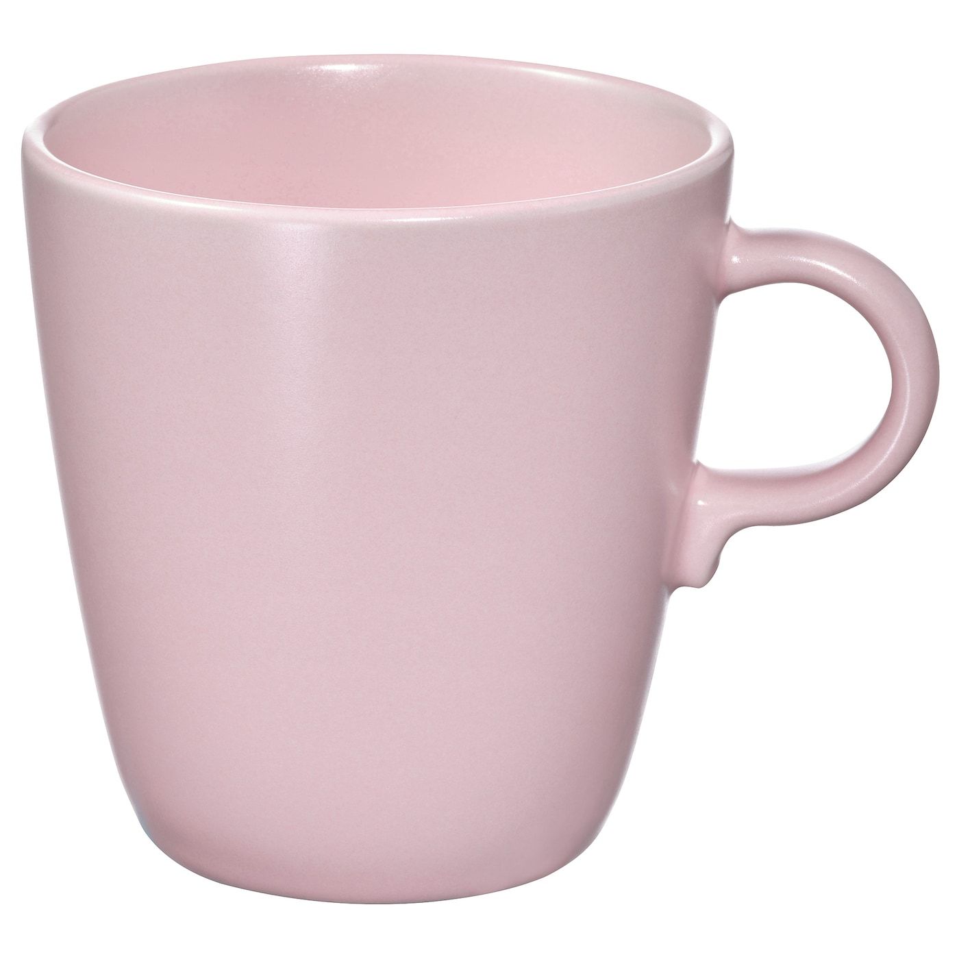 CỐC GỐM TRÁNG MEN ĐÁ 370ml FARGKLAR IKEA - Hồng nhạt