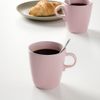 CỐC GỐM TRÁNG MEN ĐÁ 370ml FARGKLAR IKEA - Hồng nhạt