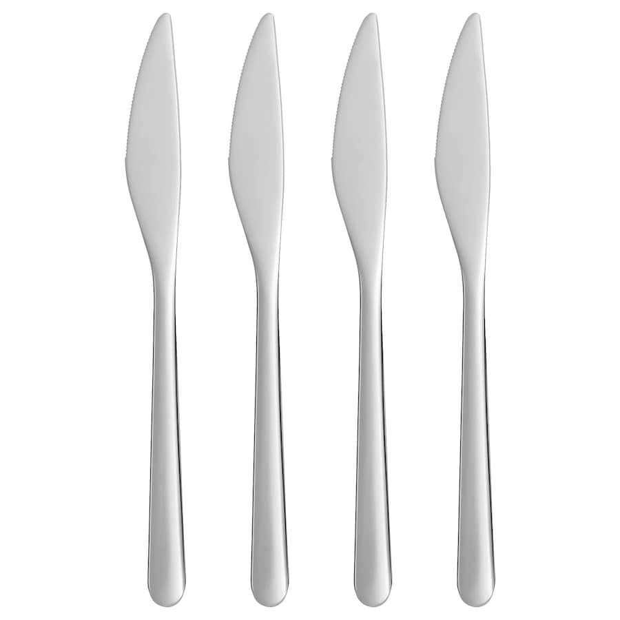 BỘ 4 DAO ĂN 21cm FORNUFT IKEA