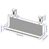 KHAY KẸP QUẢN LÝ CÁP ĐIỆN ĐỂ BÀN FORSASONG IKEA