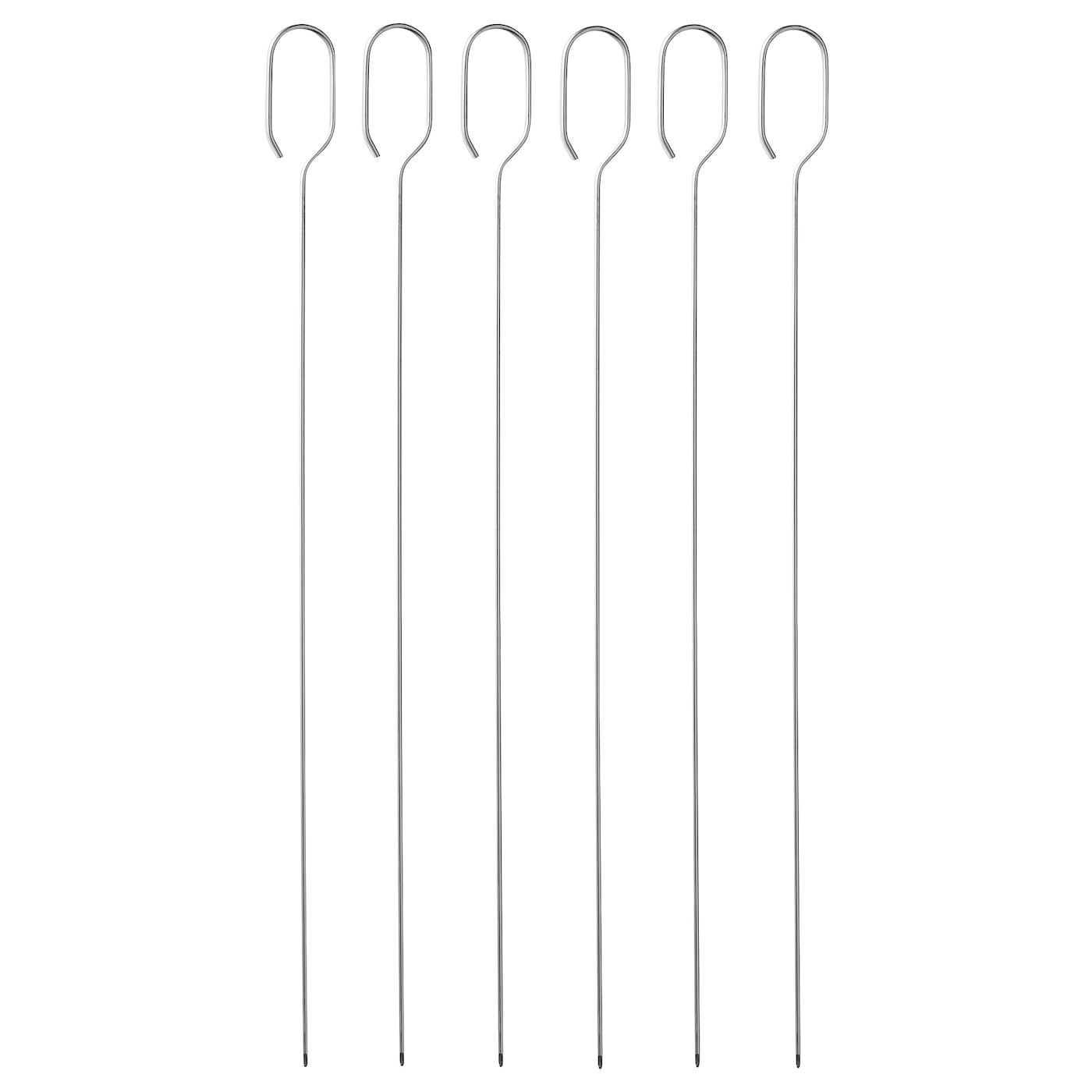 BỘ 6 QUE XIÊN THỊT NƯỚNG INOX GRILLTIDER IKEA