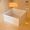 HỘP VẢI CHIA NGĂN QUẦN ÁO 3 KÍCH CỠ IKGOODS