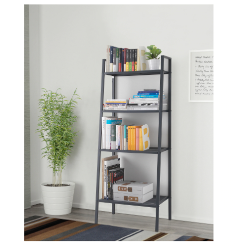 GIÁ KỆ ĐA NĂNG 4 TẦNG LERBERG IKEA - XÁM