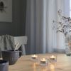 BỘ 3 ĐẾ ĐỂ NẾN VIÊN tealight SMALLSPIREA IKEA