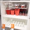 GIỎ KẸP CÀI CẠNH KỆ TỦ BẾP PALYCKE IKEA - nhỏ cao