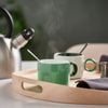 BỘ 2 CỐC GỐM TRÁNG MEN ĐÁ PIGGAL IKEA