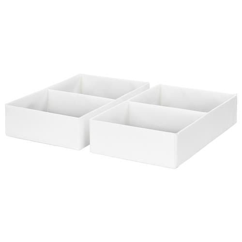 BỘ 2 HỘP CHIA QUẦN ÁO RASSLA IKEA - THẤP