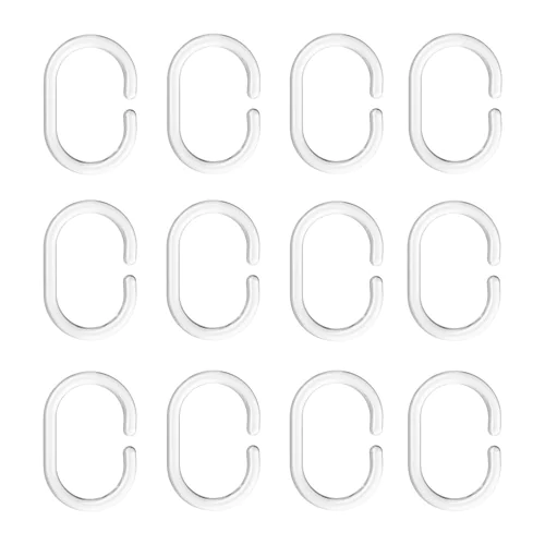 Bộ 12 móc treo rèm nhà tắm RINGSJÖN IKEA