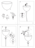 BỘ DÂY ĐÈN THẢ TRẦN HEMMA IKEA đui e27
