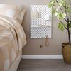 KỆ TRƯNG BÀY TREO BẢNG CÀI SKADIS IKEA - Trắng