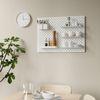 KỆ TRƯNG BÀY TREO BẢNG CÀI SKADIS IKEA - Trắng