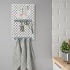 THANH TREO MÓC BẢNG SKADIS IKEA - Xanh xám