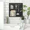 BẢNG CÀI TREO TƯỜNG SKADIS IKEA 56*56CM - ĐEN