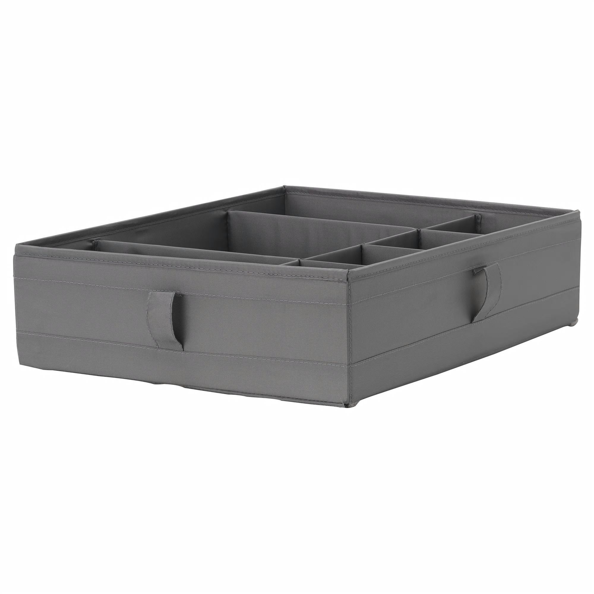 NGĂN VẢI CHIA ĐỒ SKUBB IKEA - XÁM