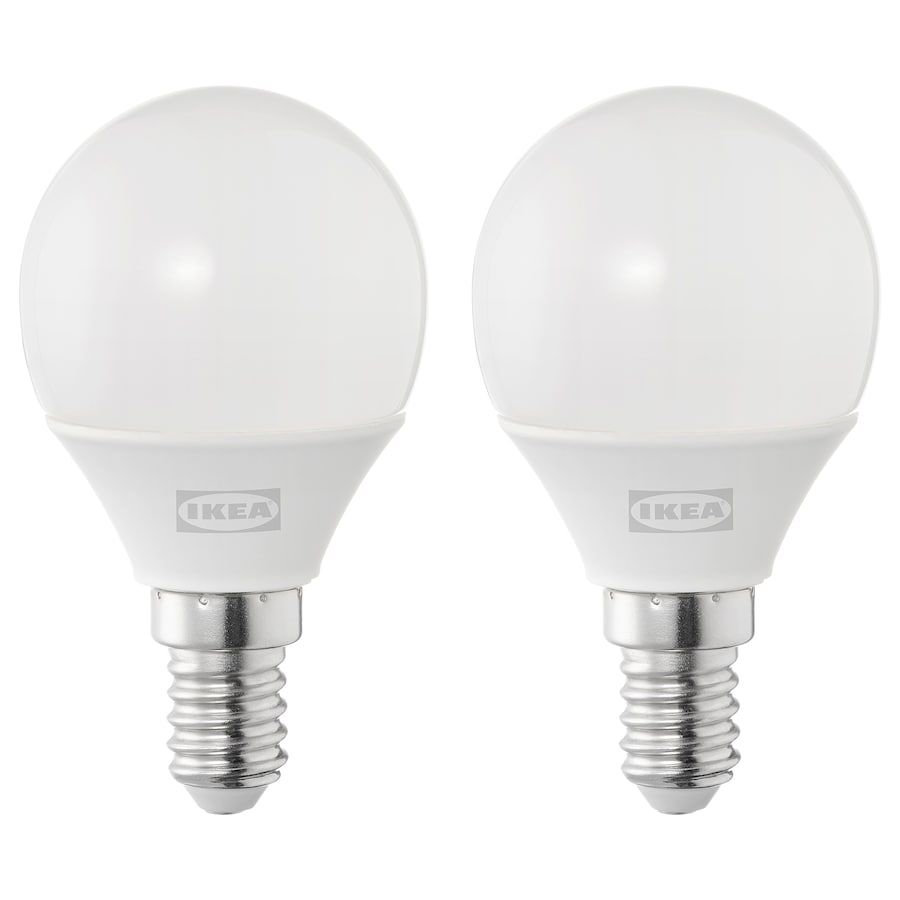 BÓNG ĐÈN TRÒN SOLHETTA LED E14 250 LUMEN IKEA