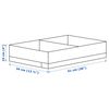 HỘP CHIA QUẦN ÁO STUK IKEA - 34x51x10