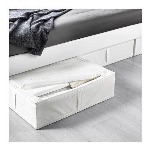 HỘP ĐỰNG ĐỒ CÓ KHÓA IKEA SKUBB 69cm - TRẮNG