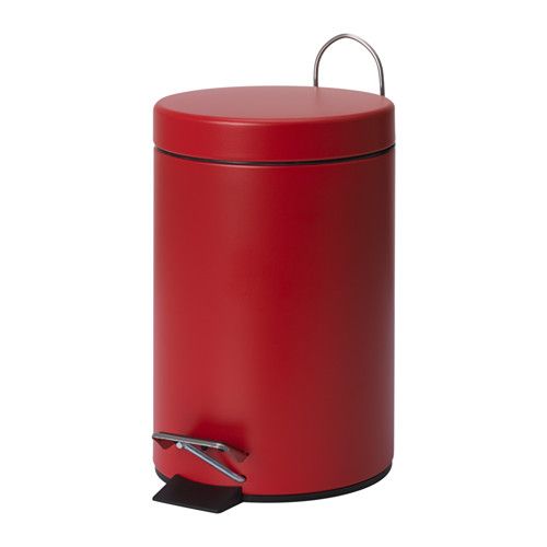 THÙNG RÁC VORGOD IKEA 3L - ĐỎ