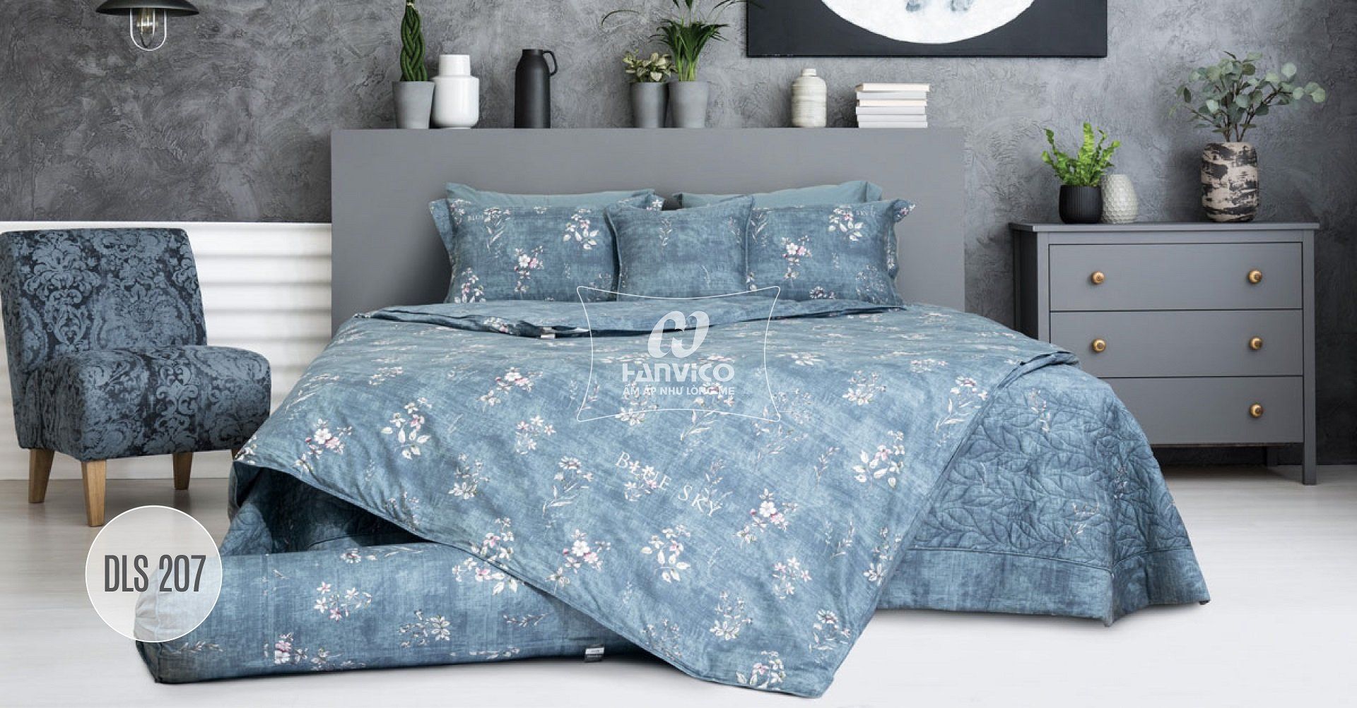 bo blue sky cotton t dls207 hanvico