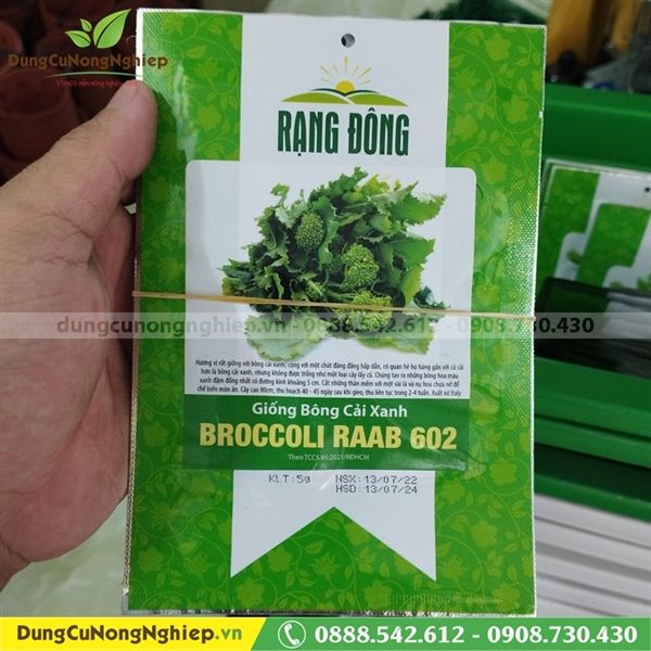  Bông cải xanh BROCCOLI RAAB 602 