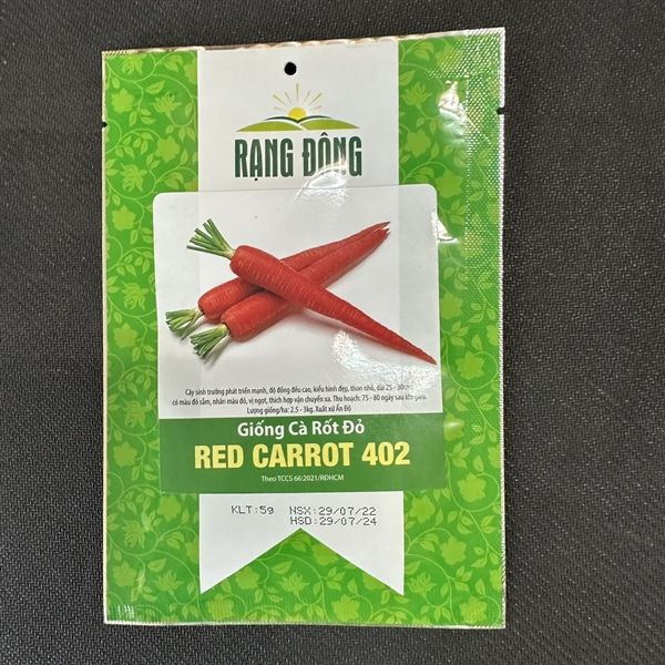  Cà rốt đỏ RED CARROT 402 