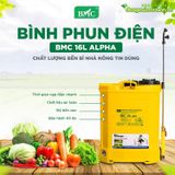  Bình BMC 16L điện Alpha khoá đồng ( bơm 3.8L/p) 