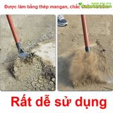  Xẻng dẹp đa năng làm cỏ, làm vườn cán gỗ 120cm 