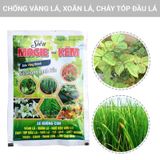  Trị vàng lá, xoăn lá, cháy đầu lá, thối lá, thối quả.... Siêu Magie - Kẽm - Gói 50gr 