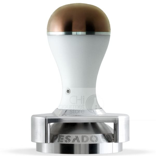 Tamper With Depth Adjuster White/Bronze Modular - Pesado