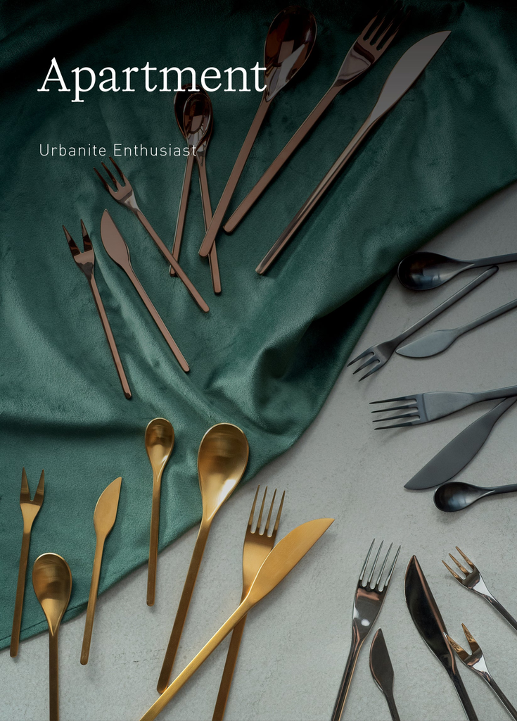 Loveramics Apartment 13cm Relish Fork - Nĩa ăn trái cây cao cấp sang trọng