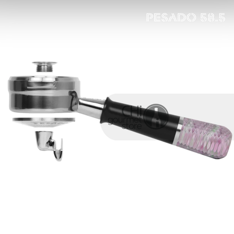 Breville 58mm Tay Pha Cà Phê Có Vòi Pesado HYBRID Double Spouted Portafilter - Black/Haze