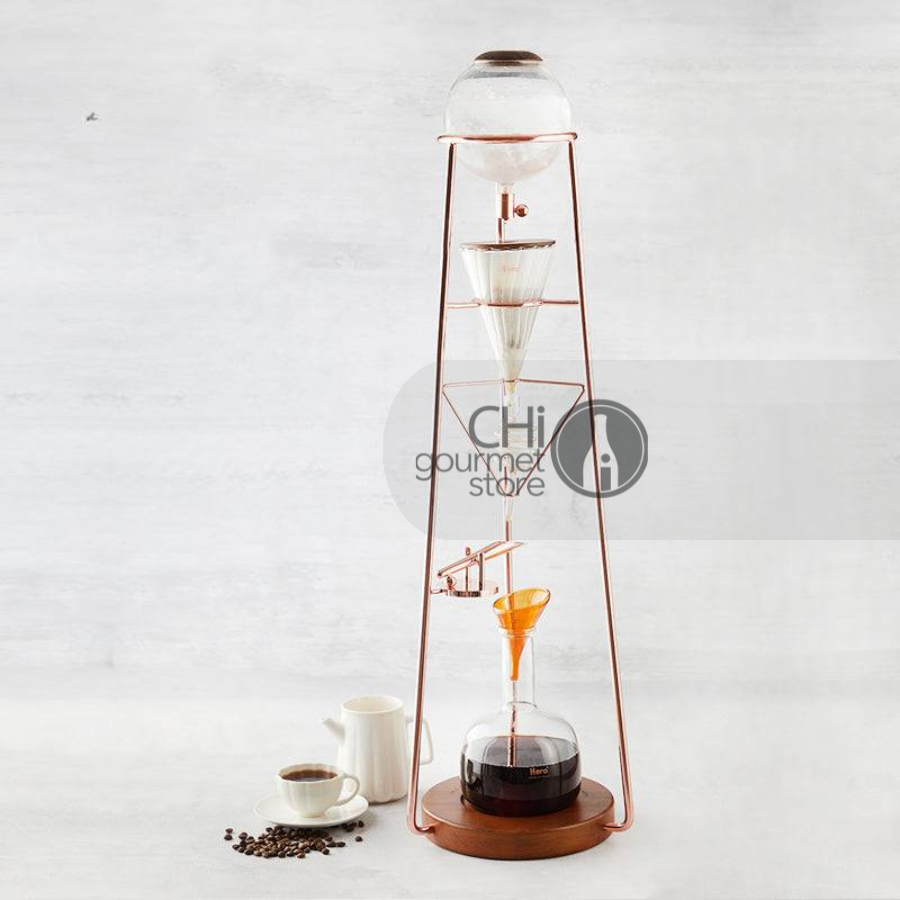 Tháp Pha Cà Phê, Trà Nhỏ Giọt DINGYUAN MAX - ICE DRIP COFFEE MARKER 10 - 12 CUP zeroHero