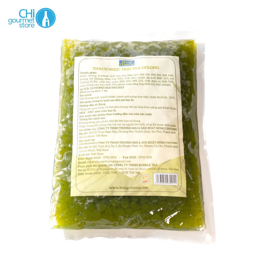 Thạch Viên Ngọc Trai Trà Olong 1kg/ 2kg - Hùng Chương