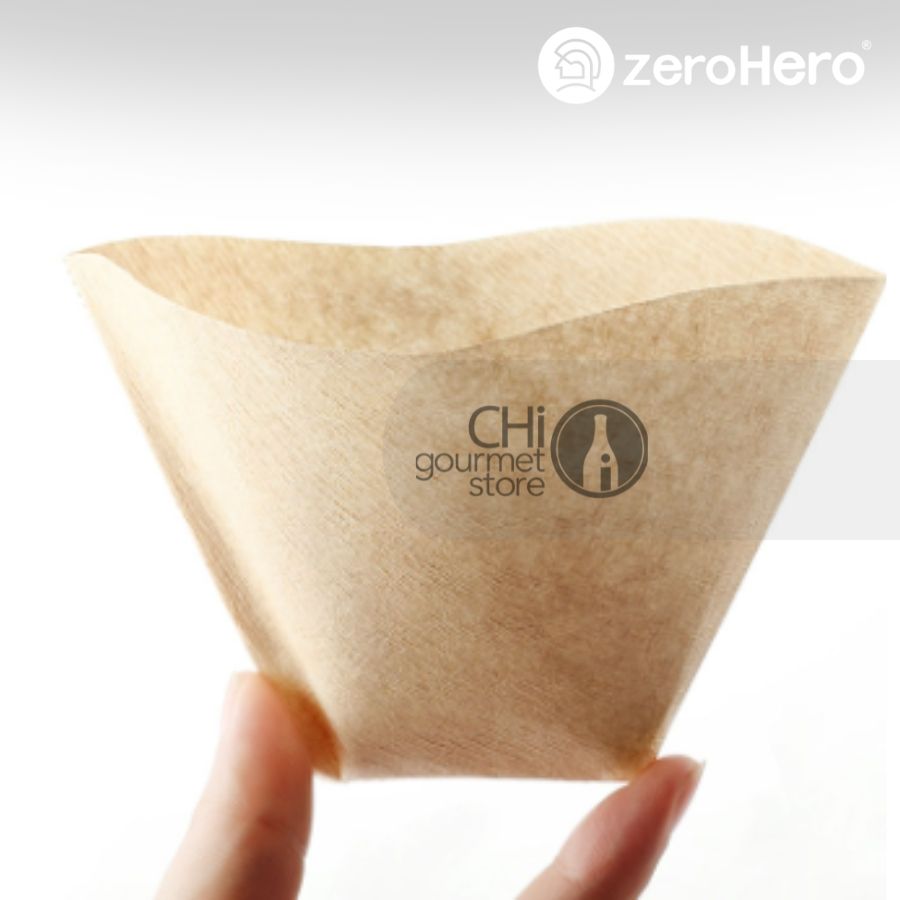 Giấy Lọc Melitta zeroHero 102 Paper Filter-Unbleached, 100pcs