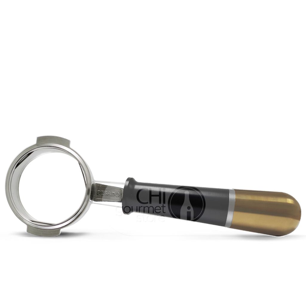 Tay pha cà phê không vòi - Naked Portafilter Black & Gold Modular LM/E61 - Pesado