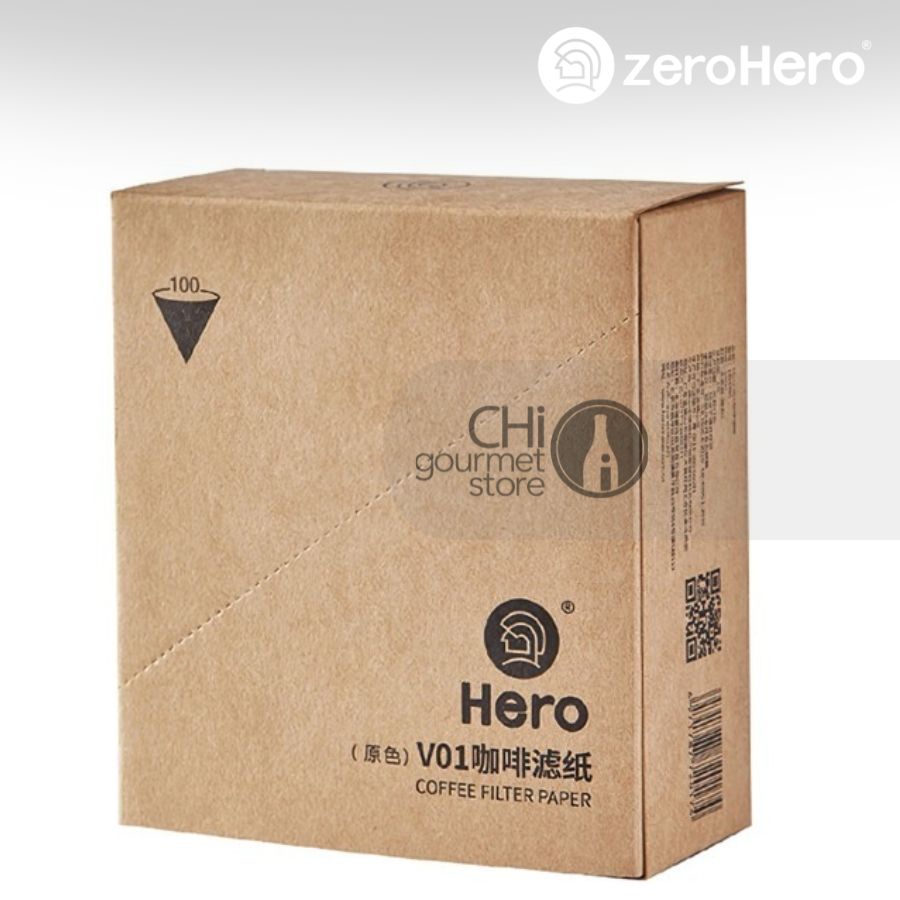 Giấy Lọc V60 zeroHero V01 Paper Filter-White, 100pcs