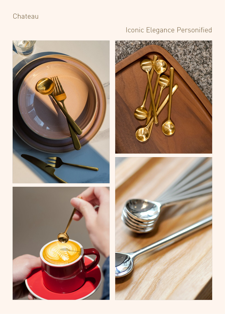 Chateau Nĩa Dinner 21cm Brass