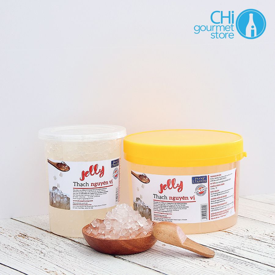 Thạch Jelly Nguyên Vị 2.2kg - Hùng Chương