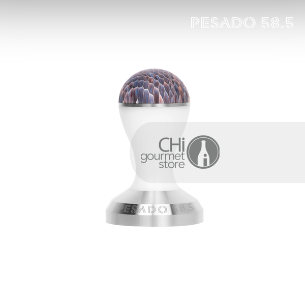 Tay Nén Cà Phê Pesado Tamper 58.5mm - White/Dusk