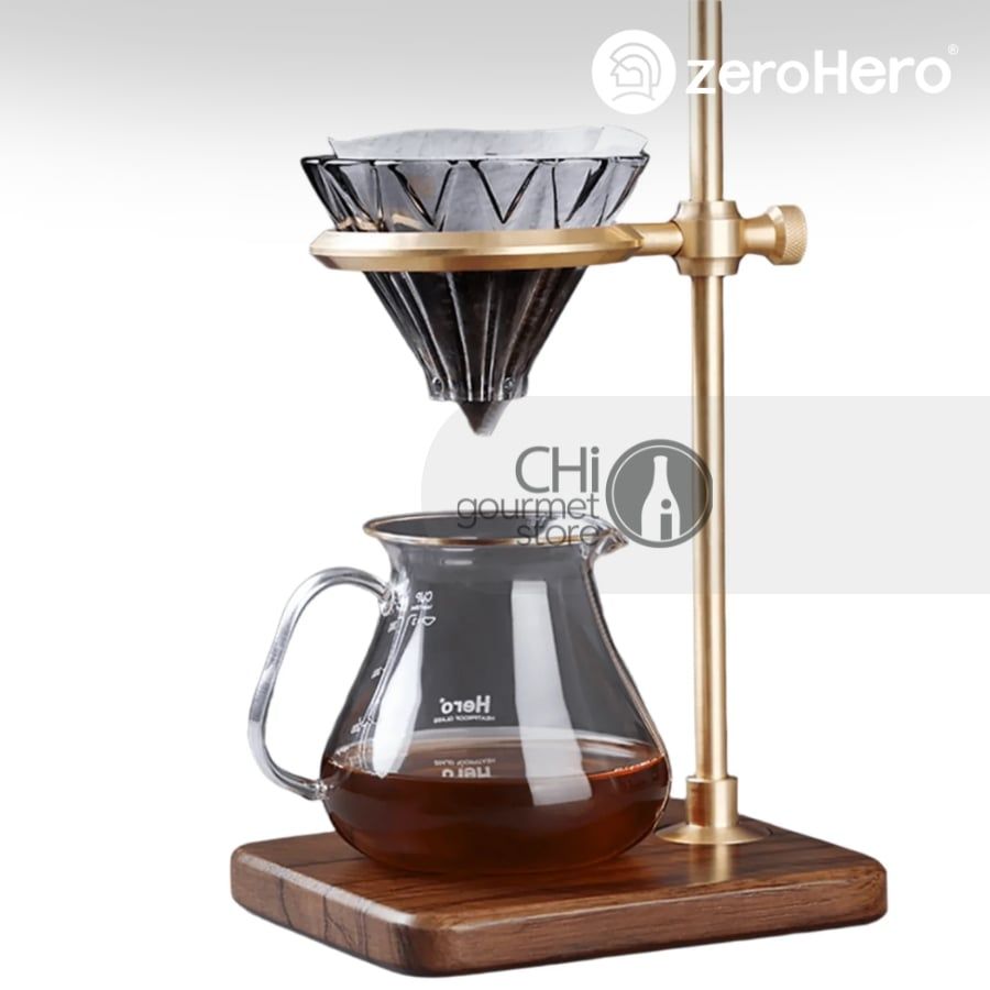 zeroHero Pour Over Support Copper - Giá đỡ hỗ trợ pour cà phê, màu vàng đồng