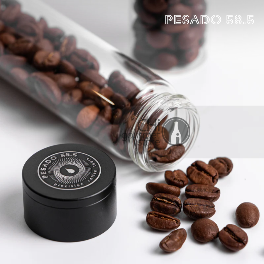 Bộ 4 Ống Thủy Tinh Đựng Hạt Cà Phê Pesado